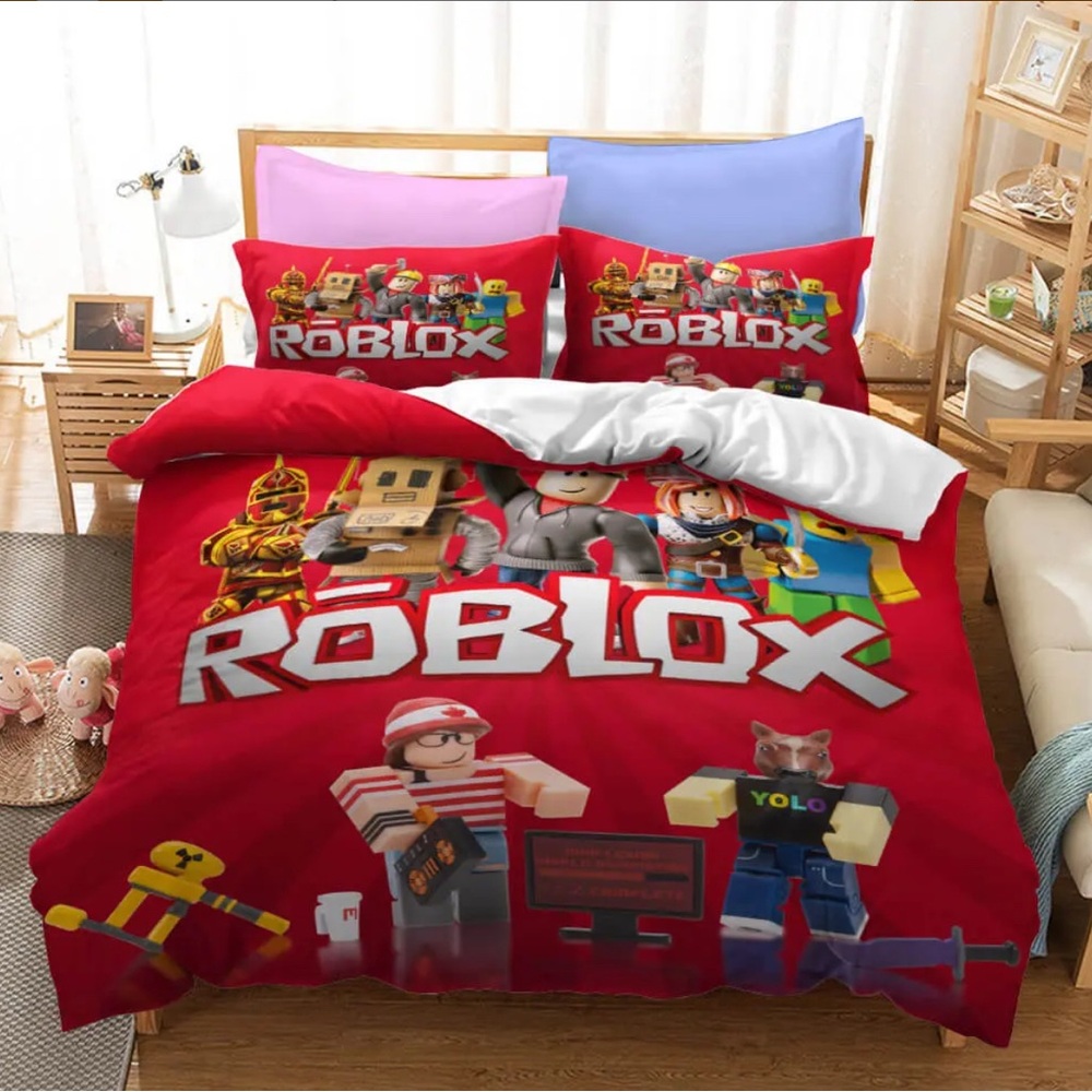 ROBLOX Red Bedding Set-FULL